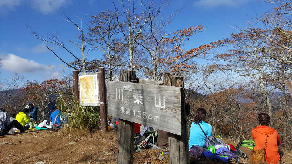 川苔山山頂