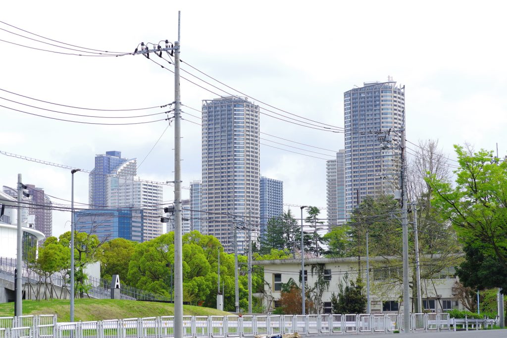 立ち並ぶマンション